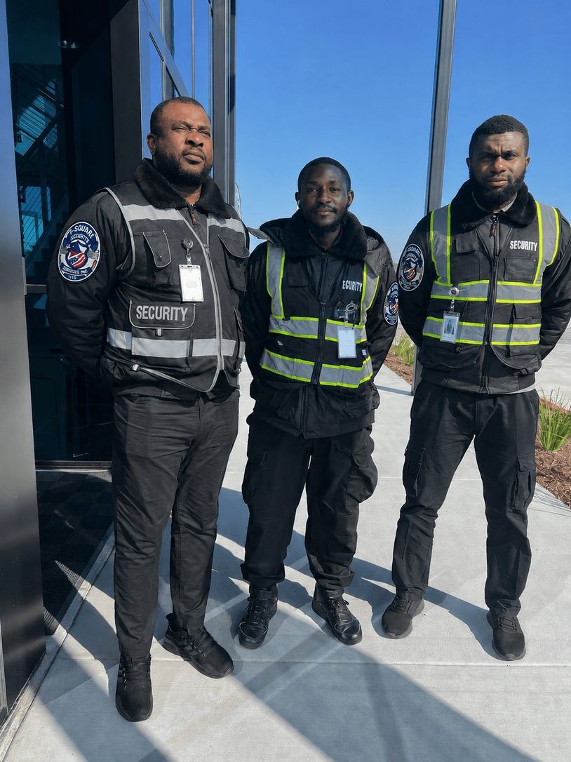Real P-Square security officers on duty